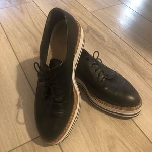 Platform Oxford shoes